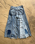 Super Baggy reversed jean Upcycled
