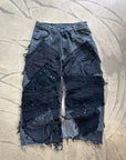 Ultra Baggy patchwork pants