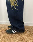 Ultra Baggy Vintage EPV Denim "Dragons" Blue