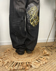 Ultra Baggy EPV Denim "Tribal" Black