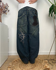 Vintage EPV Denim "Thorns and Leather" Blue