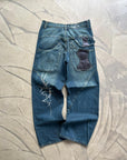 Vintage EPV Denim "Thorns and Leather" Blue