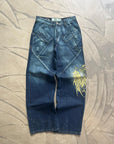 Ultra Baggy Vintage EPV Denim "Dragons" Blue