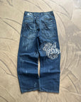 Ultra Baggy Vintage EPV Denim "Tribal" Blue