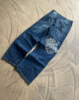Ultra Baggy Vintage EPV Denim "Tribal" Blue