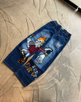 Ultra Baggy DSY Denim "Fuck" Blue