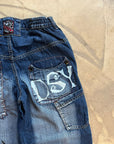 Ultra Baggy DSY Denim "Fuck" Blue