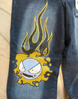 Ultra Baggy DSY Denim "Ectoplasma" Gold