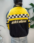 Veste Vintage Racing Ski-Doo Jaune Grise Noire