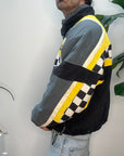 Veste Vintage Racing Ski-Doo Jaune Grise Noire