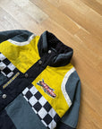 Veste Vintage Racing Ski-Doo Jaune Grise Noire