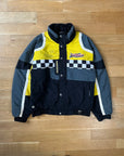 Veste Vintage Racing Ski-Doo Jaune Grise Noire